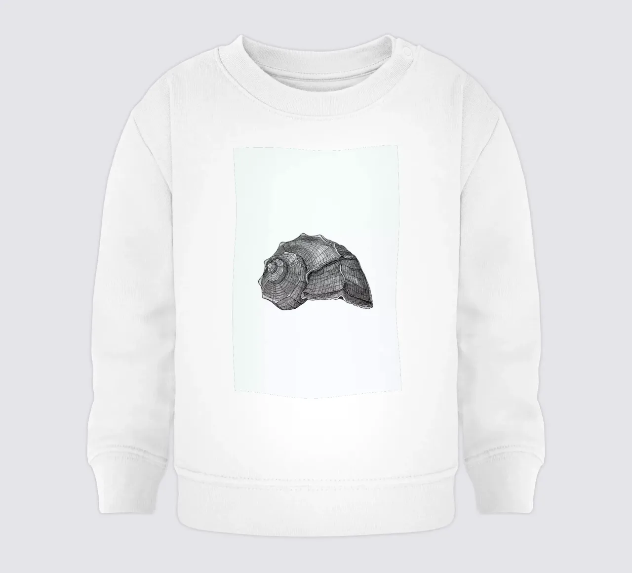 Seashell Baby Sweatshirt von Pen & Ink