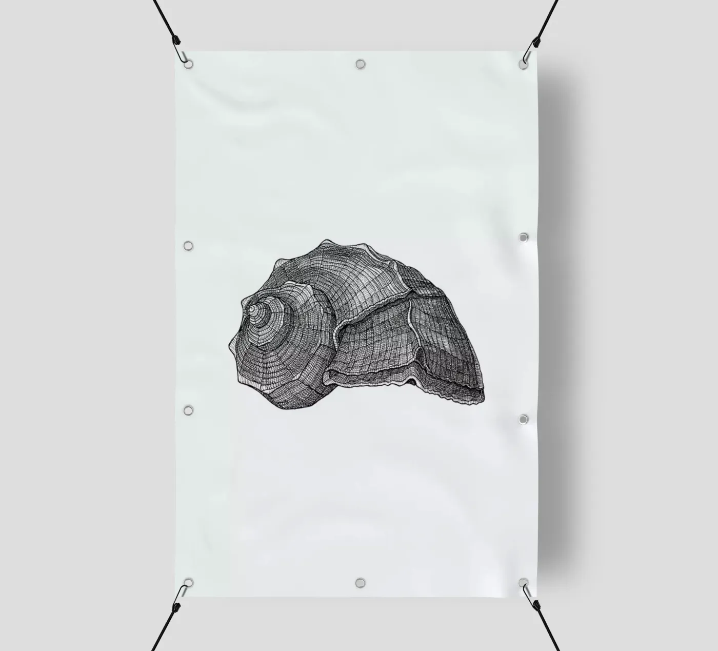 Seashell PVC Plane von Pen & Ink