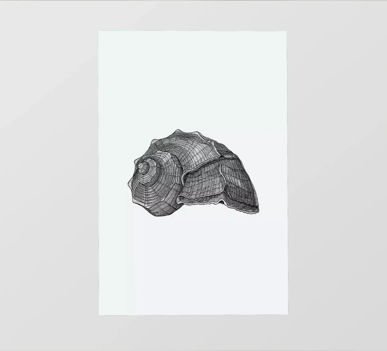 Seashell telo in pvc da Pen & Ink