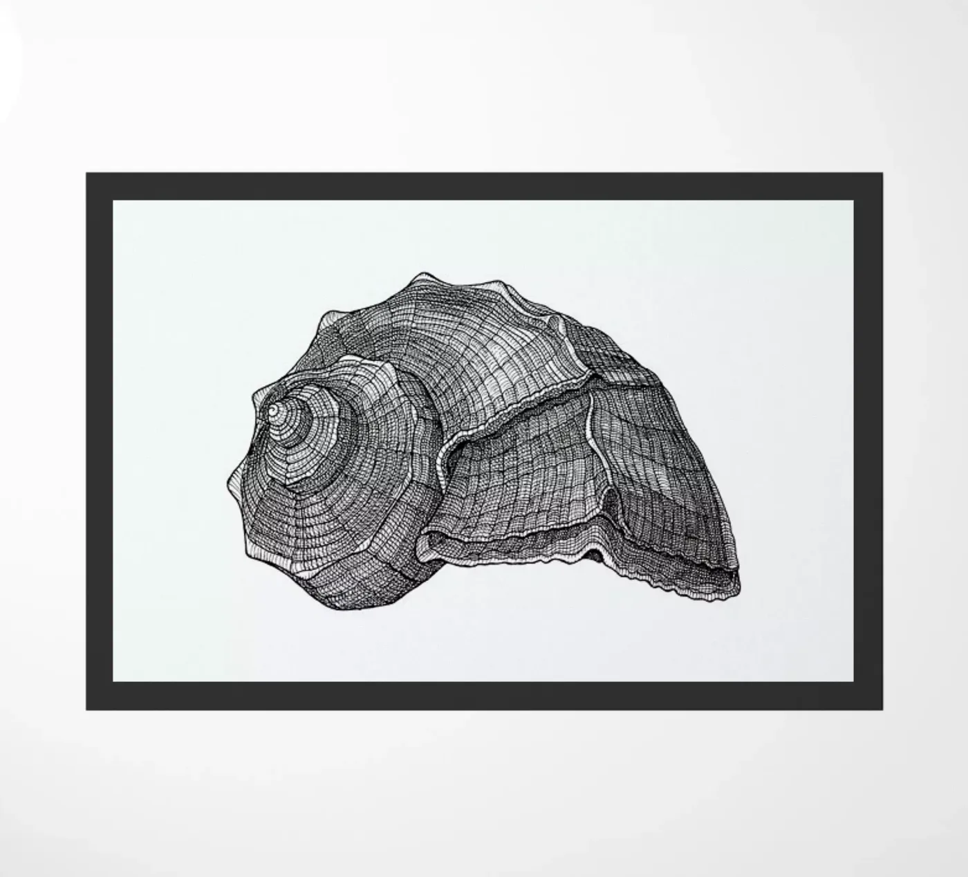 Seashell Fußmatte von Pen & Ink