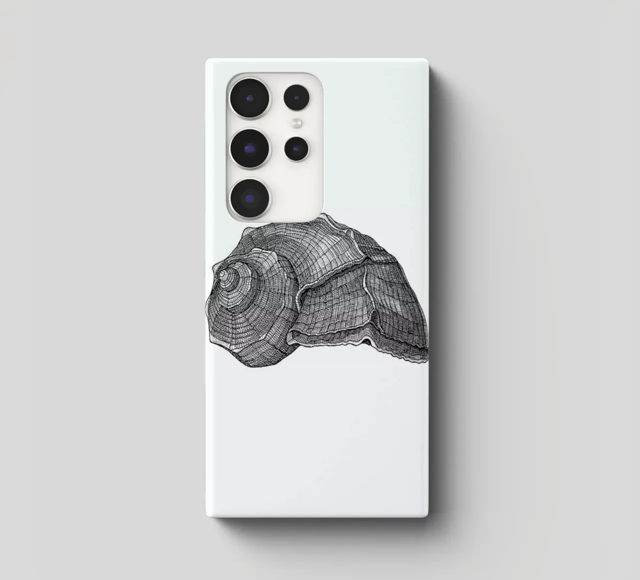 Seashell cover samsung da Pen & Ink