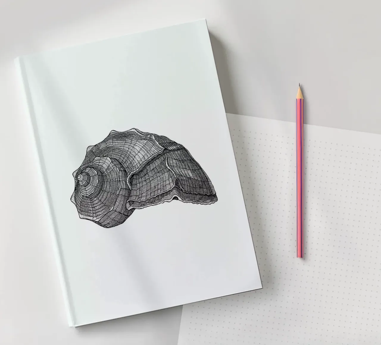 Seashell notitieboek van Pen & Ink