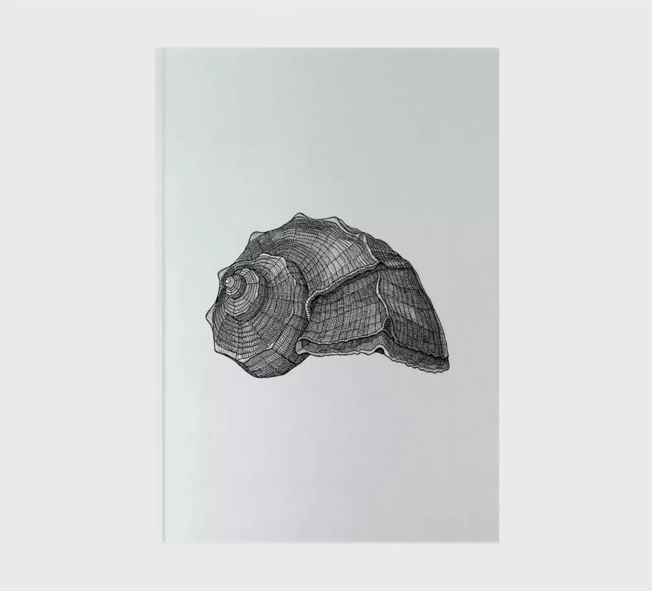 Seashell Notizbuch von Pen & Ink