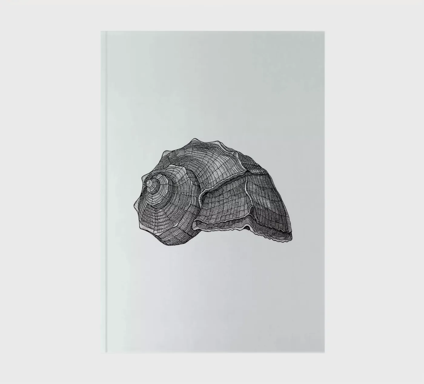 Seashell notebook by Pen & Ink
