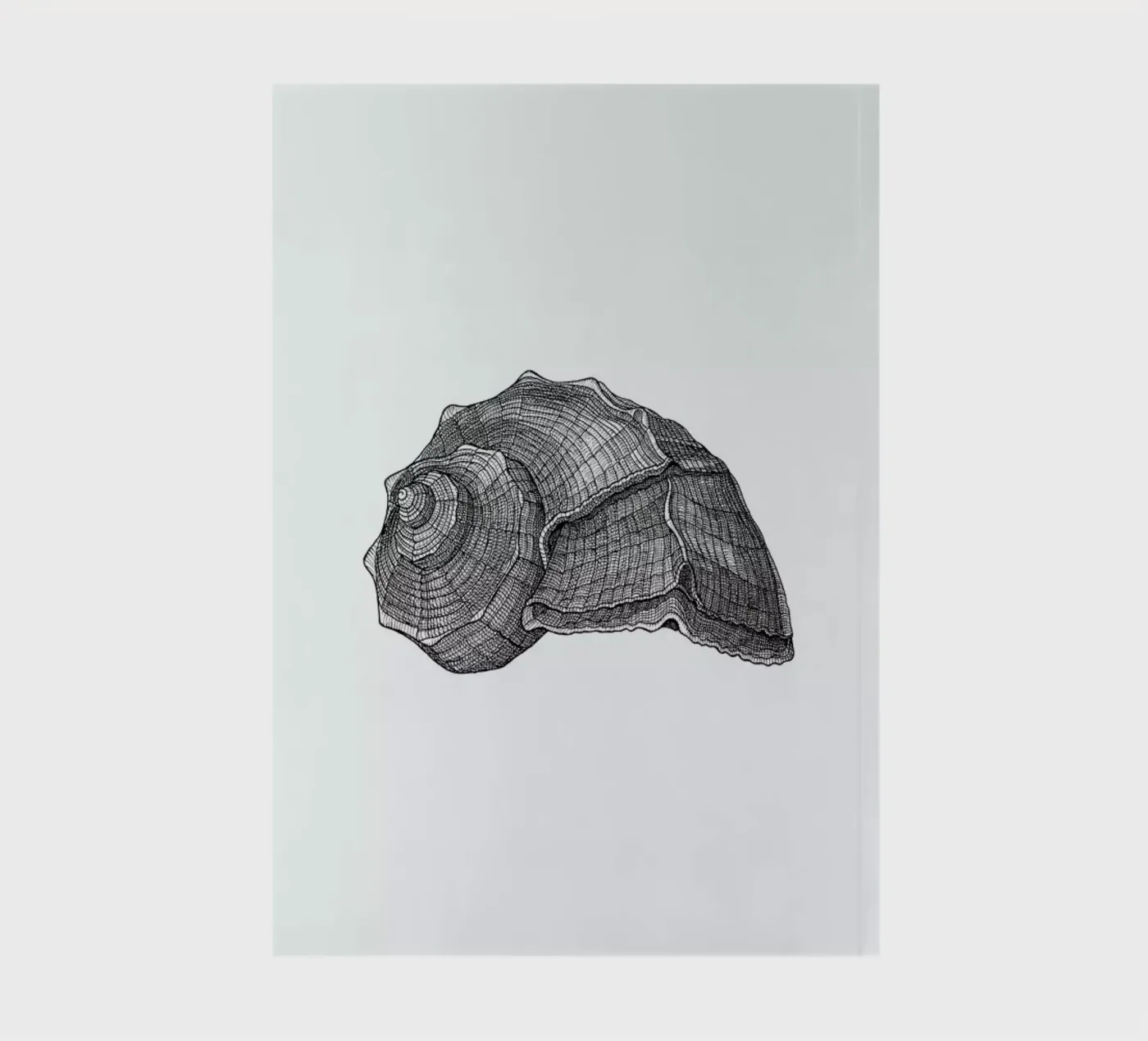 Seashell notebook by Pen & Ink