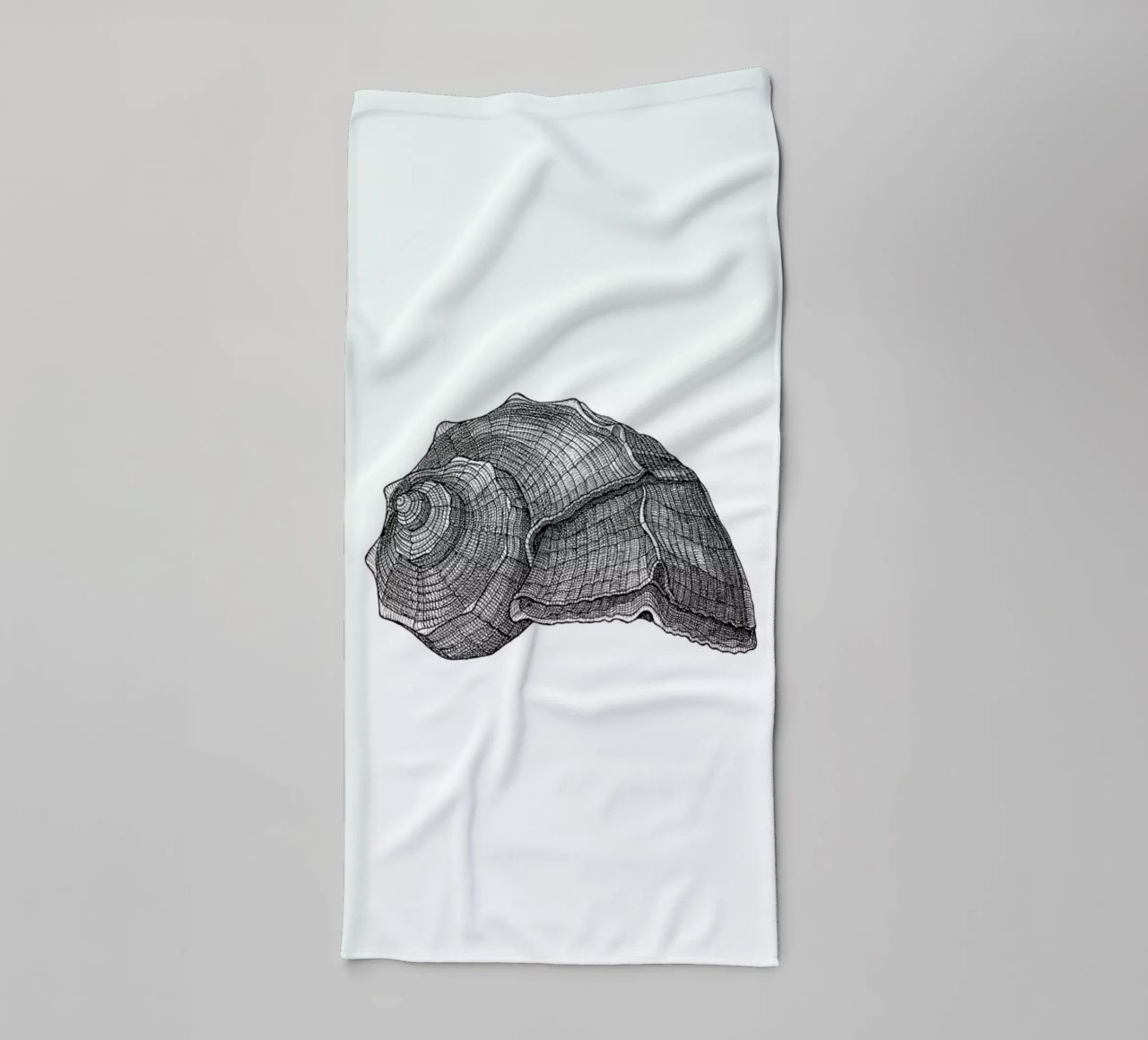 Seashell asciugamano da bagno da Pen & Ink