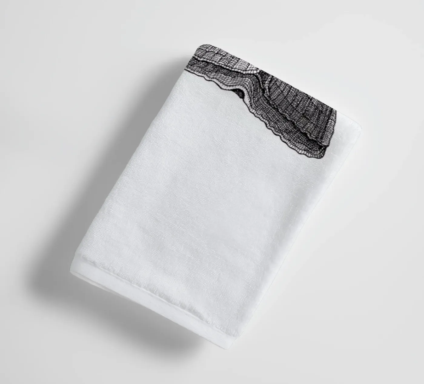 Seashell badhanddoek van Pen & Ink