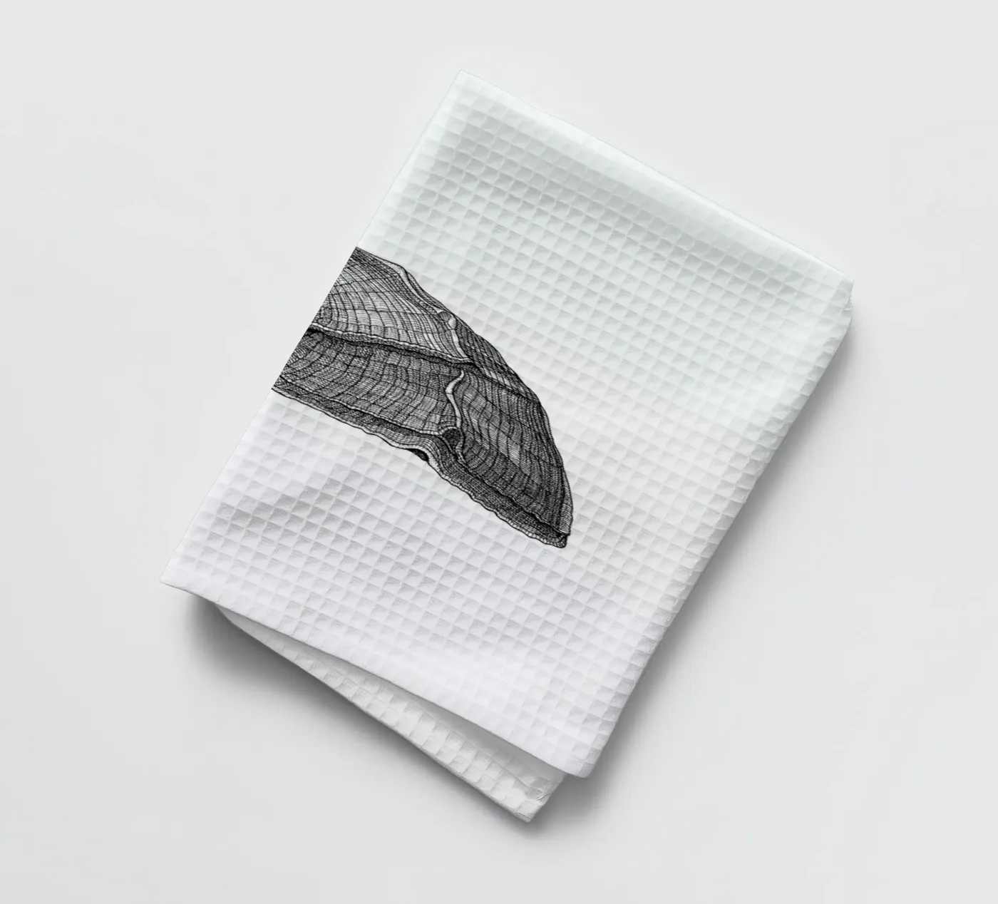 Seashell theedoek van Pen & Ink