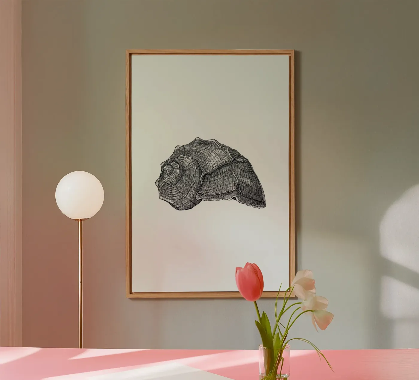 Seashell forex plate by Pen & Ink