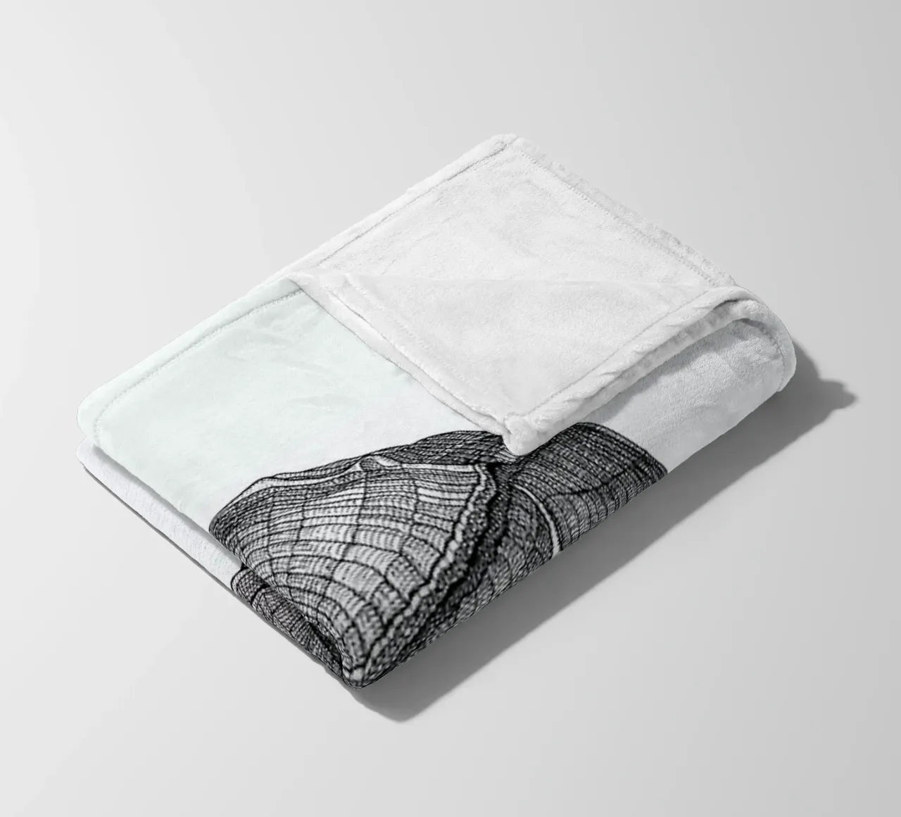 Seashell coperta in pile da Pen & Ink