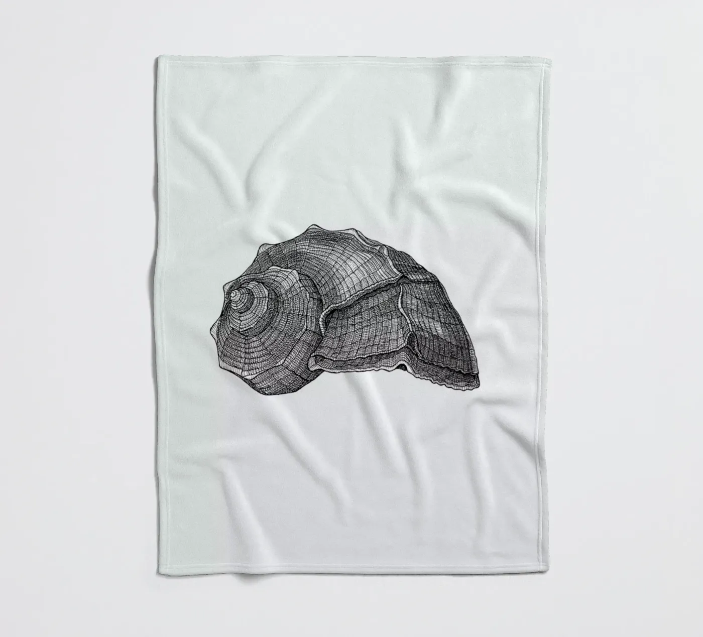 Seashell plaid polaire de Pen & Ink