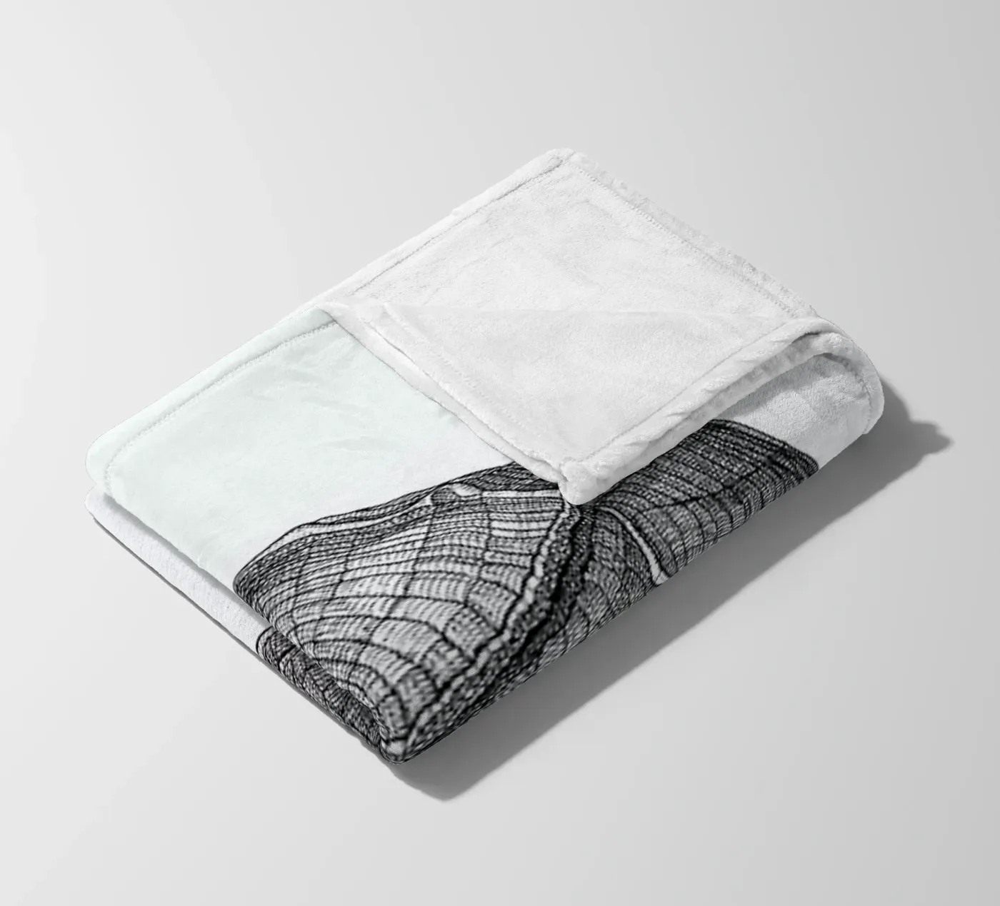 Seashell plaid polaire de Pen & Ink