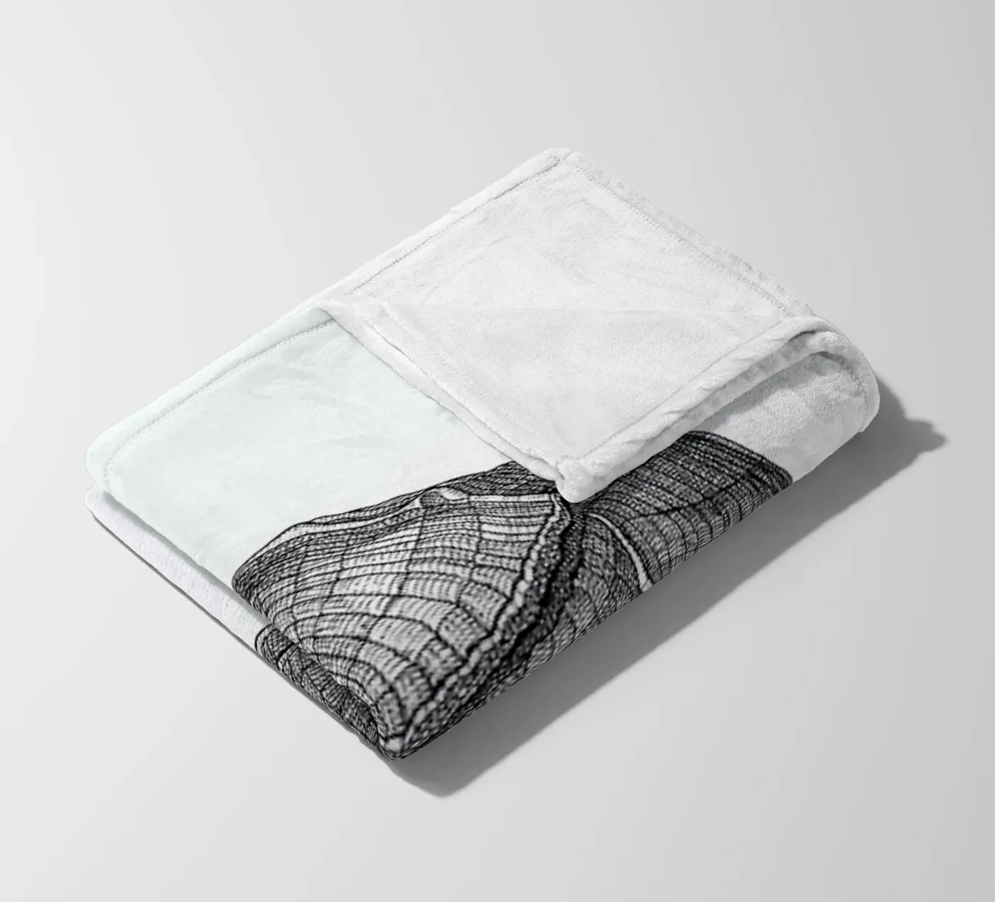 Seashell plaid polaire de Pen & Ink