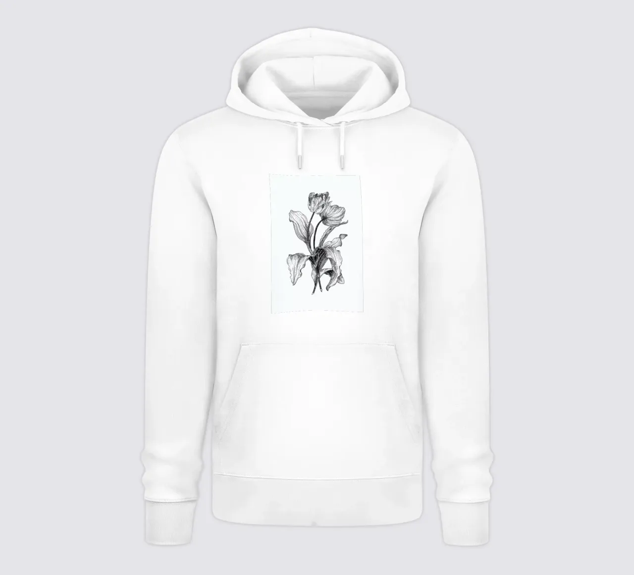 Tulips sudadera con capucha de Pen & Ink