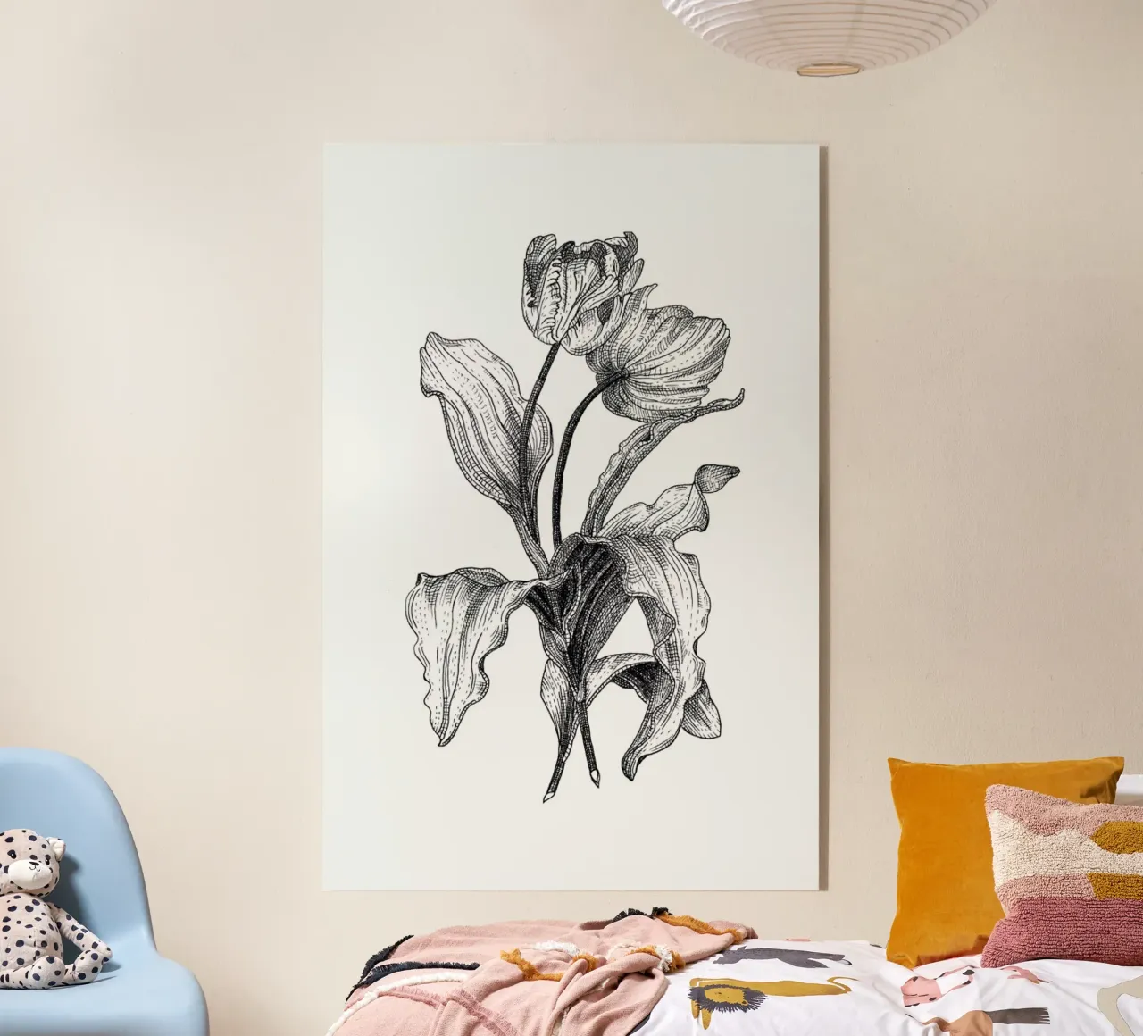 Tulips plexiglass da Pen & Ink