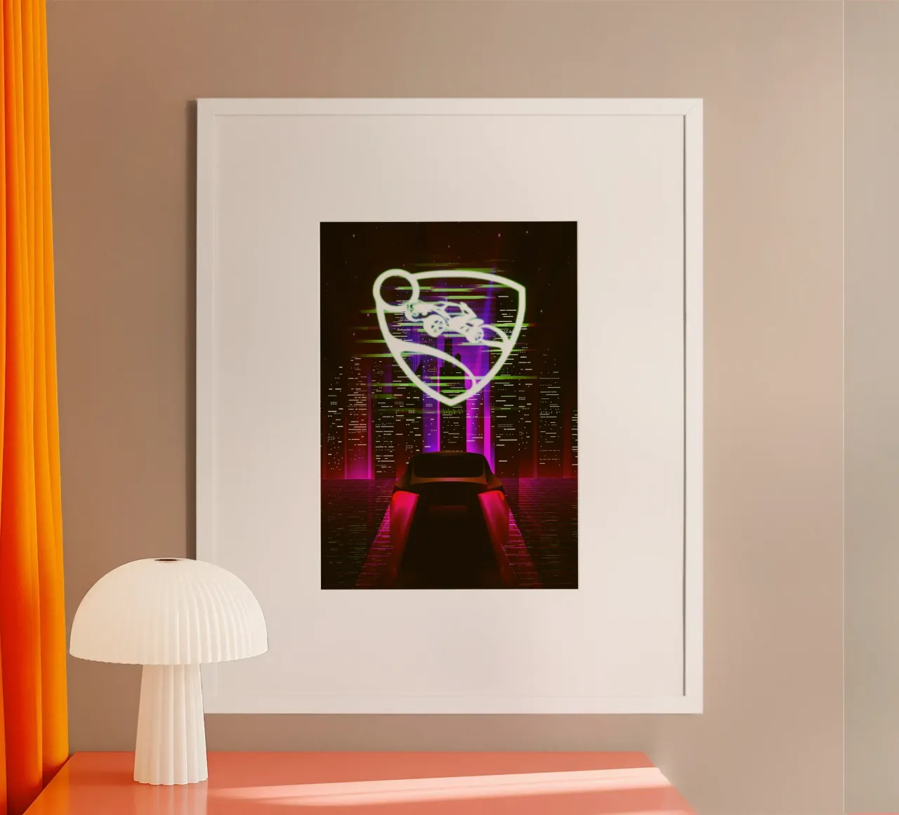 Rocket League carta hahnemühle da CreativeStudio