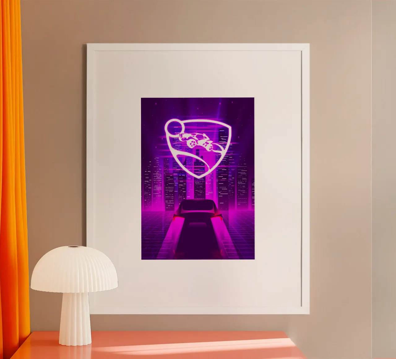 Rocket League carta hahnemühle da CreativeStudio