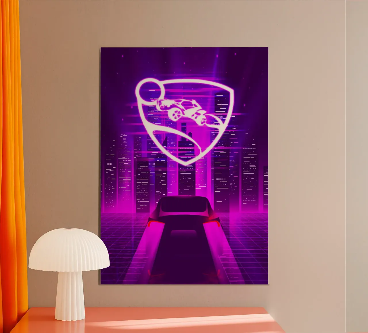 Rocket League carta hahnemühle da CreativeStudio
