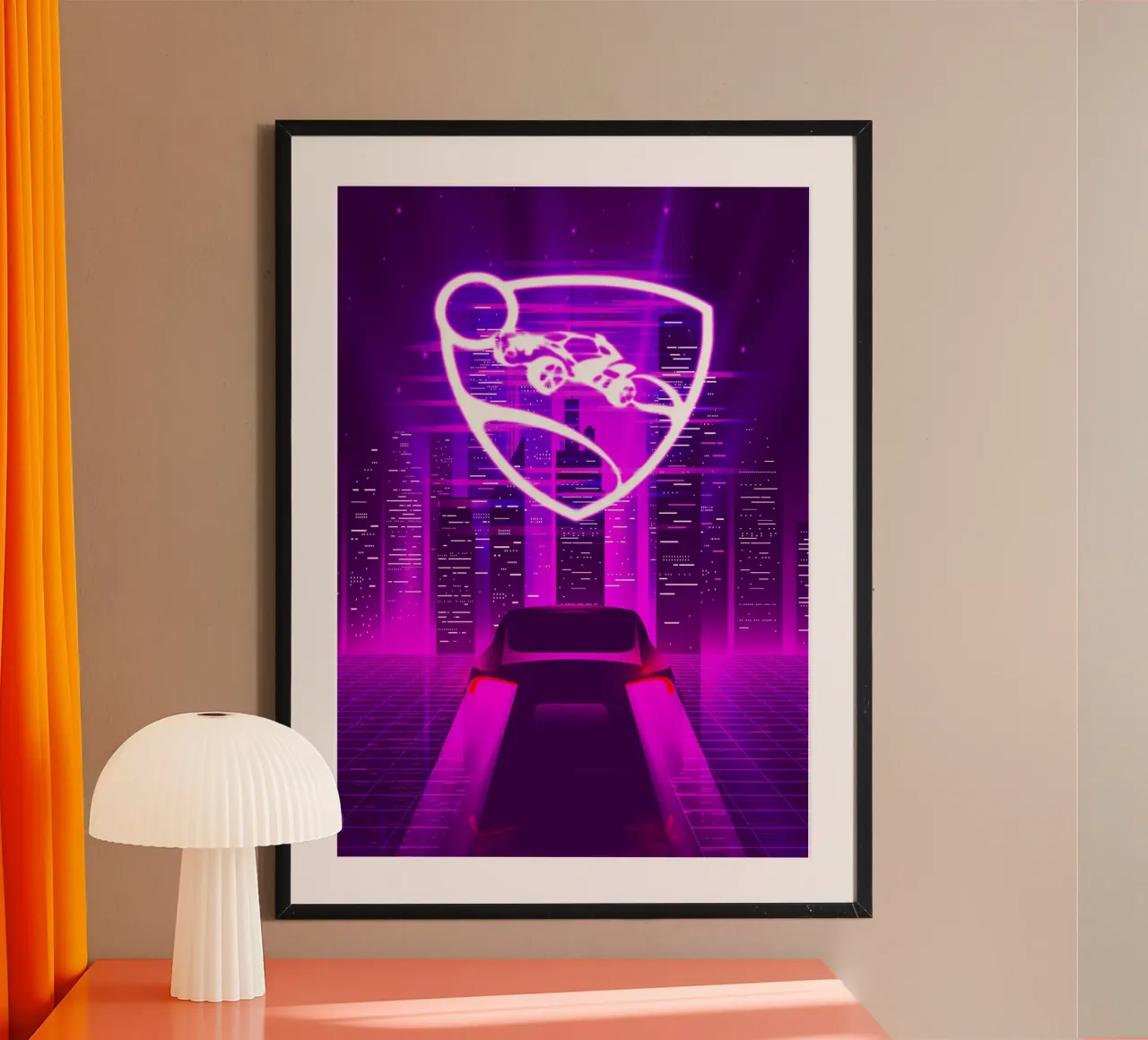 Rocket League carta hahnemühle da CreativeStudio