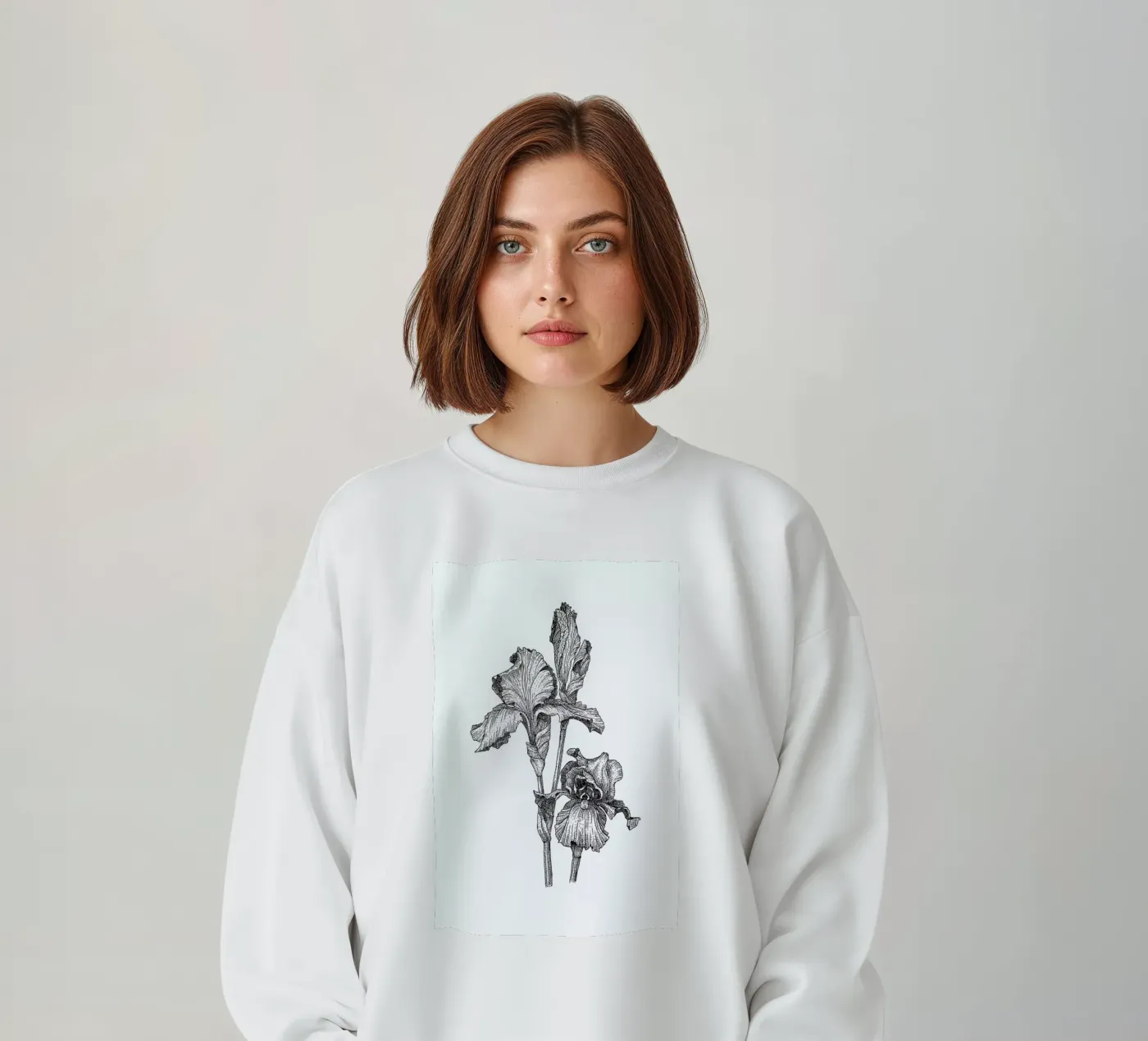 Orchids felpa da Pen & Ink