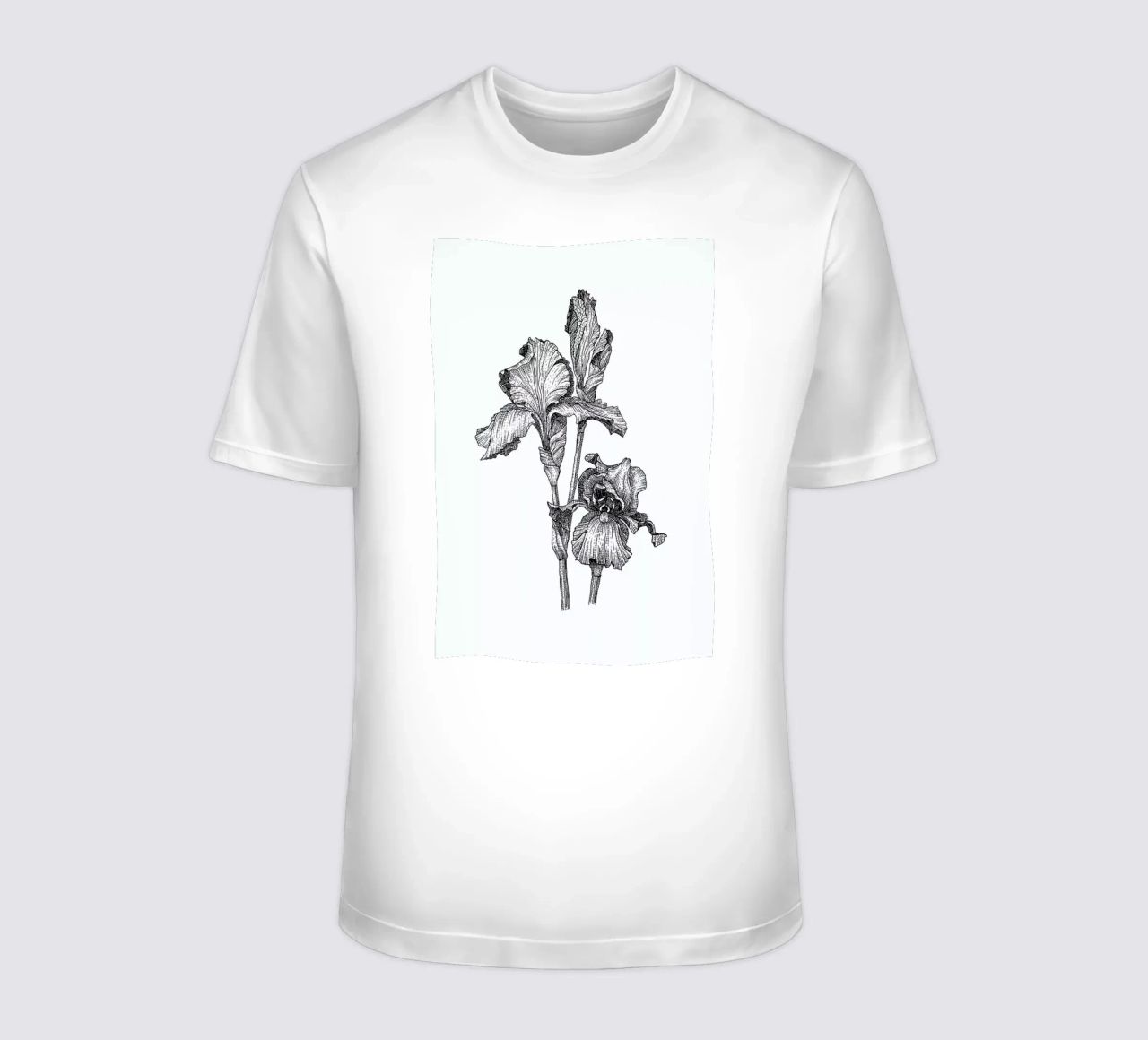 Orchids t-shirt da Pen & Ink