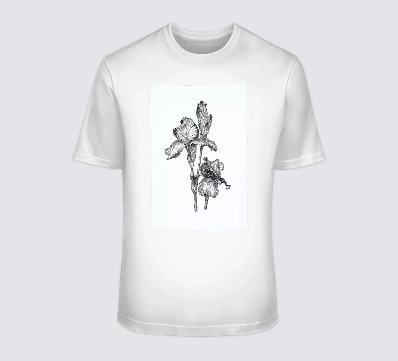 Orchids t-shirt da Pen & Ink