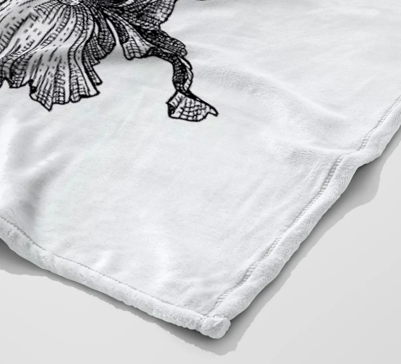 Orchids Fleecedecke von Pen & Ink