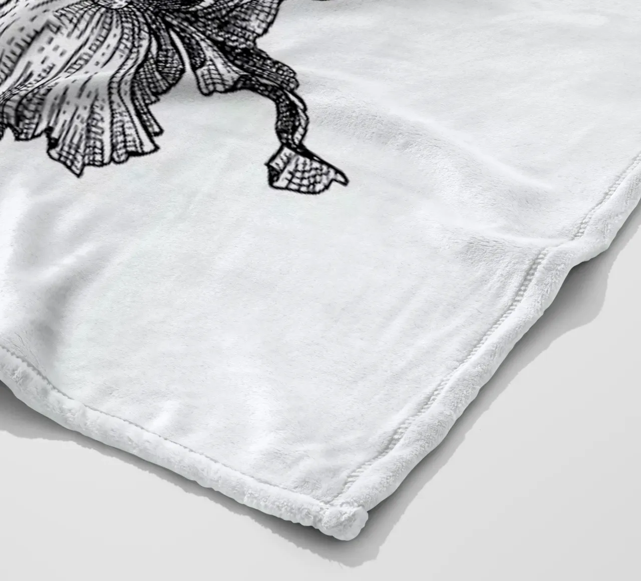 Orchids coperta in pile da Pen & Ink