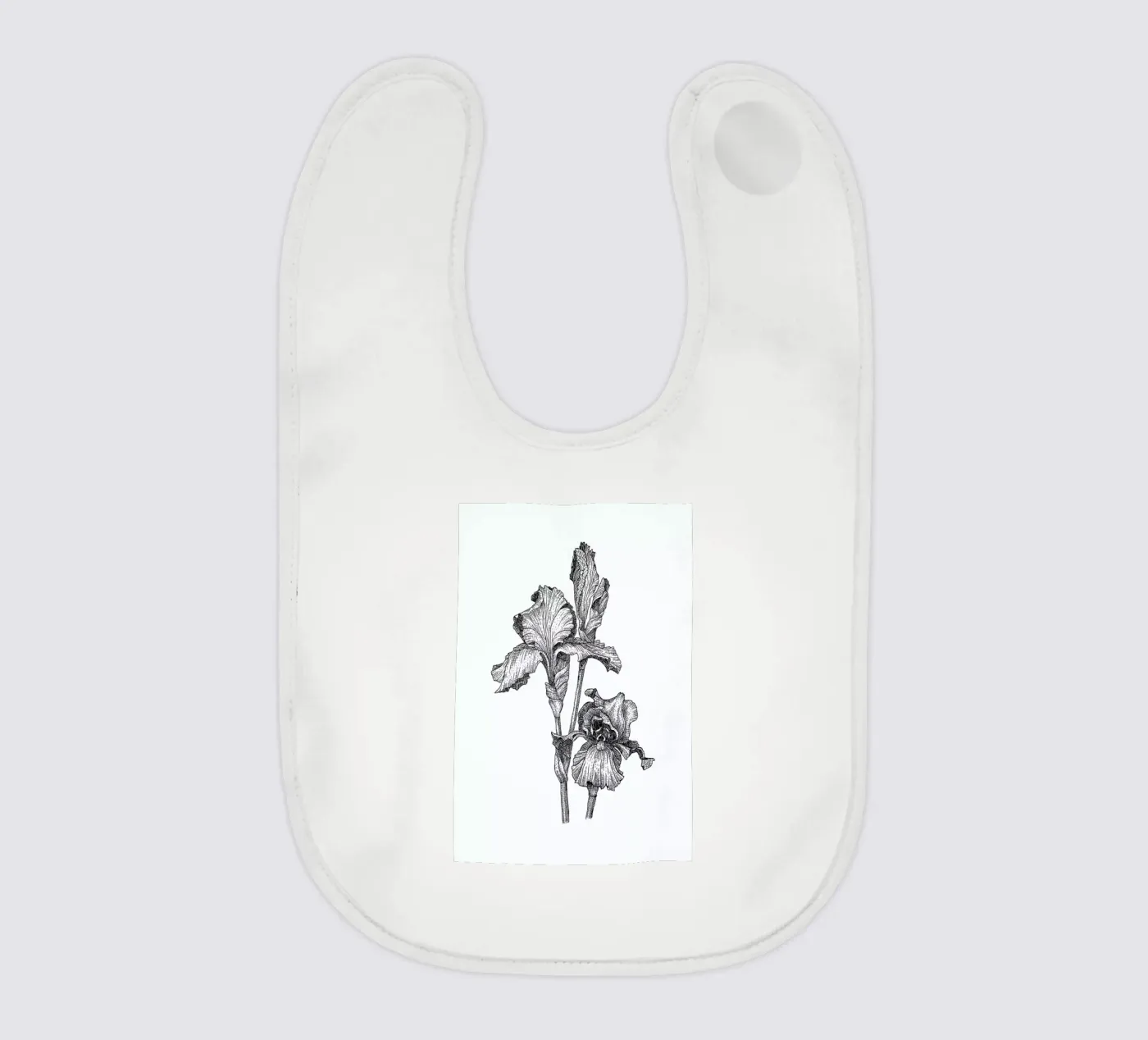 Orchids Babylätzchen von Pen & Ink