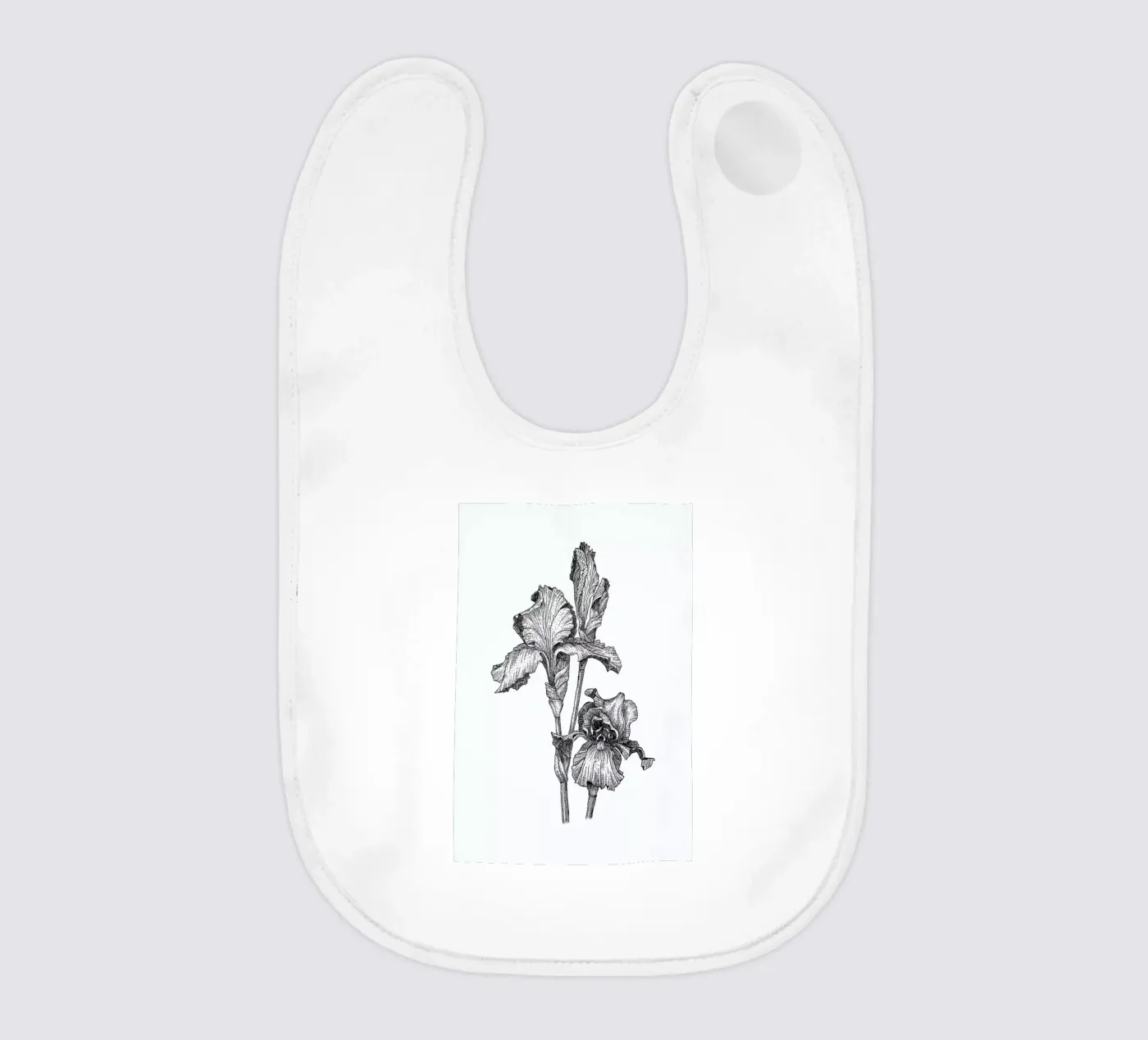 Orchids Babylätzchen von Pen & Ink