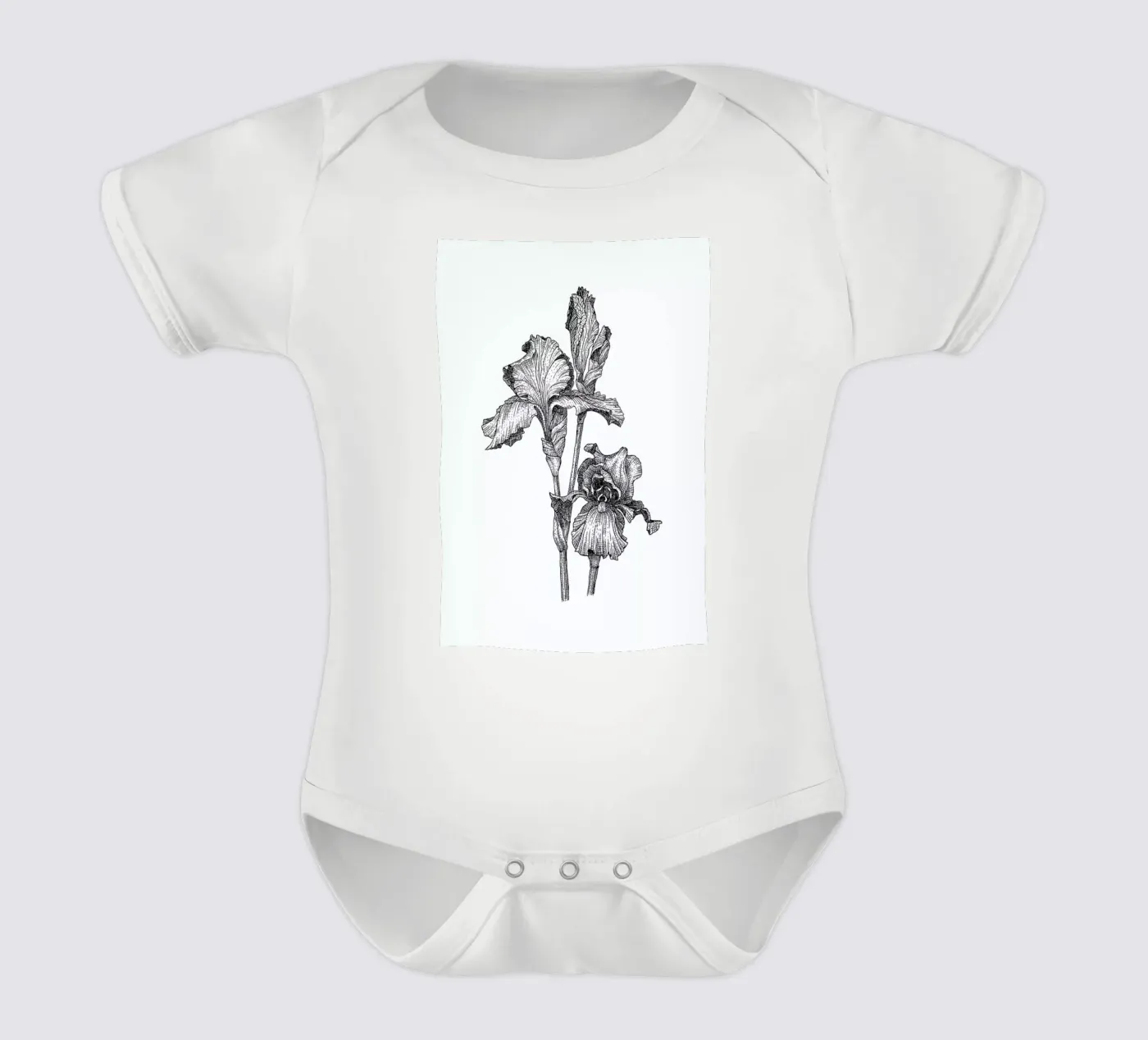 Orchids body bébé de Pen & Ink