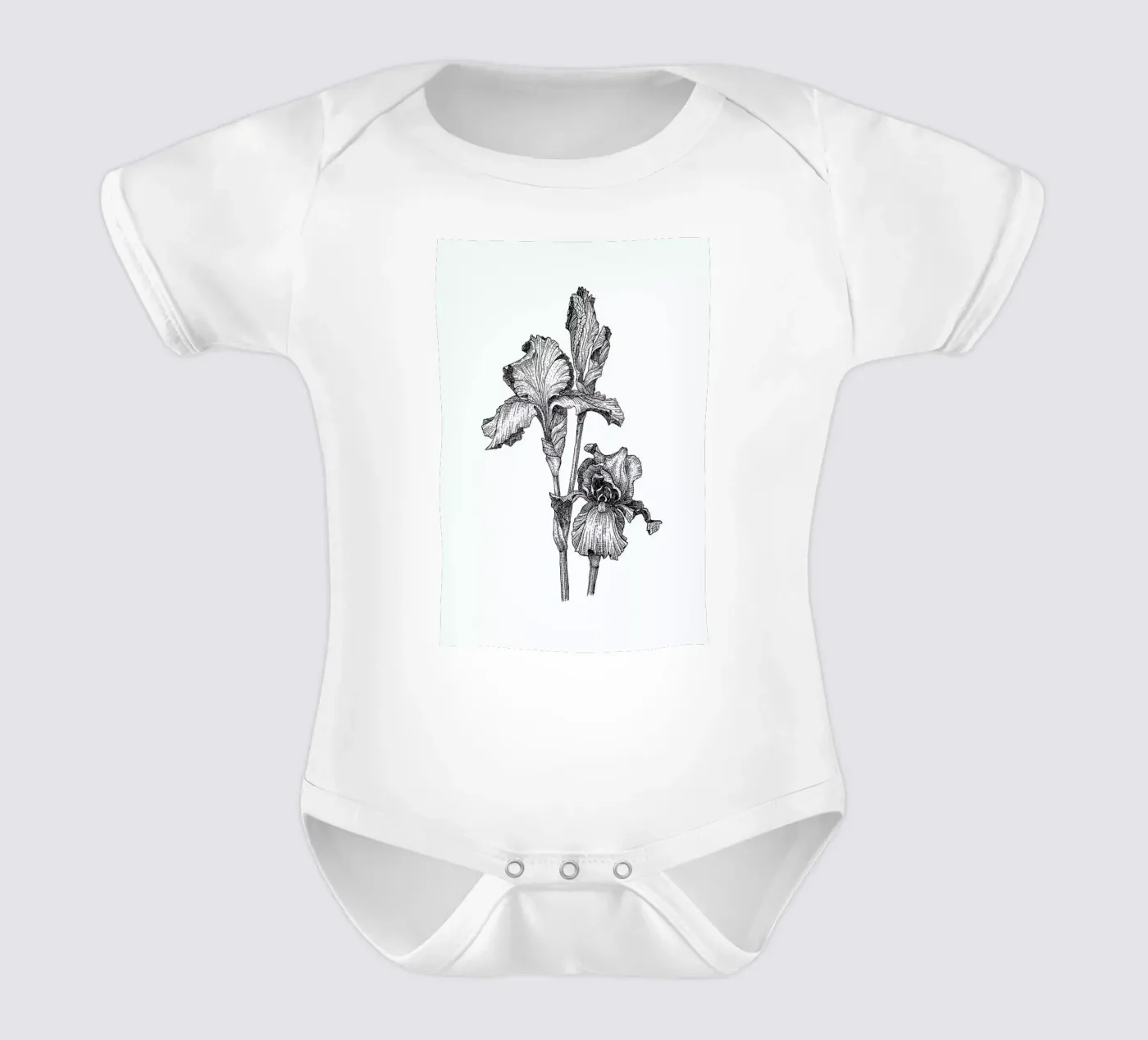 Orchids body bébé de Pen & Ink