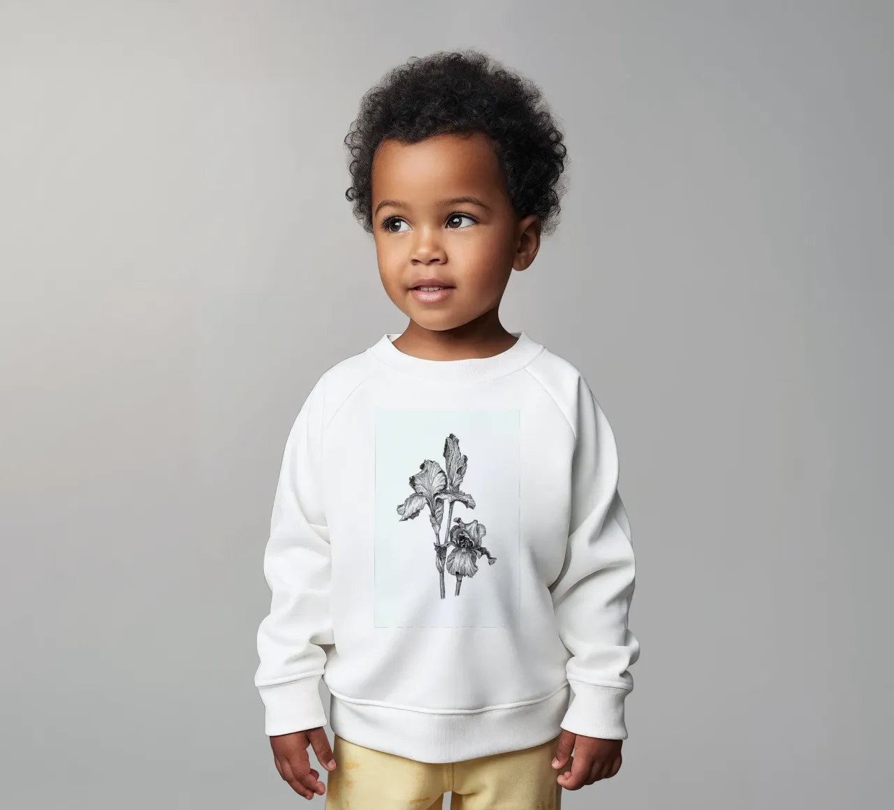 Orchids Baby Sweatshirt von Pen & Ink
