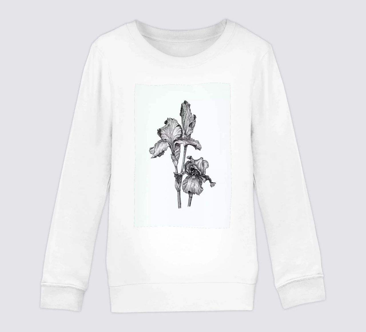 Orchids felpa bambino da Pen & Ink