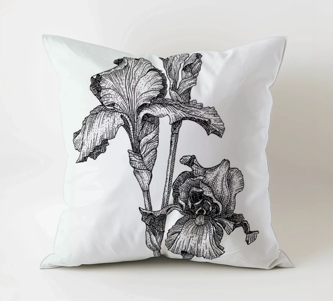 Orchids cuscino da Pen & Ink