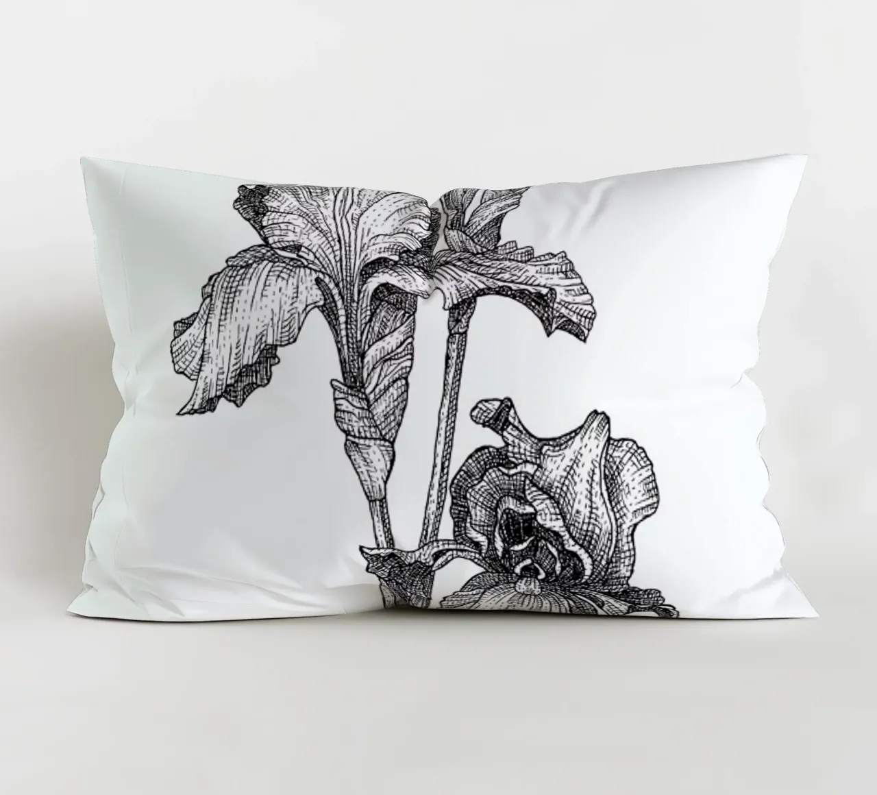 Orchids cuscino da Pen & Ink