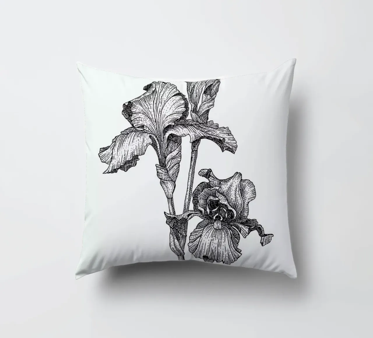 Orchids cuscino da Pen & Ink