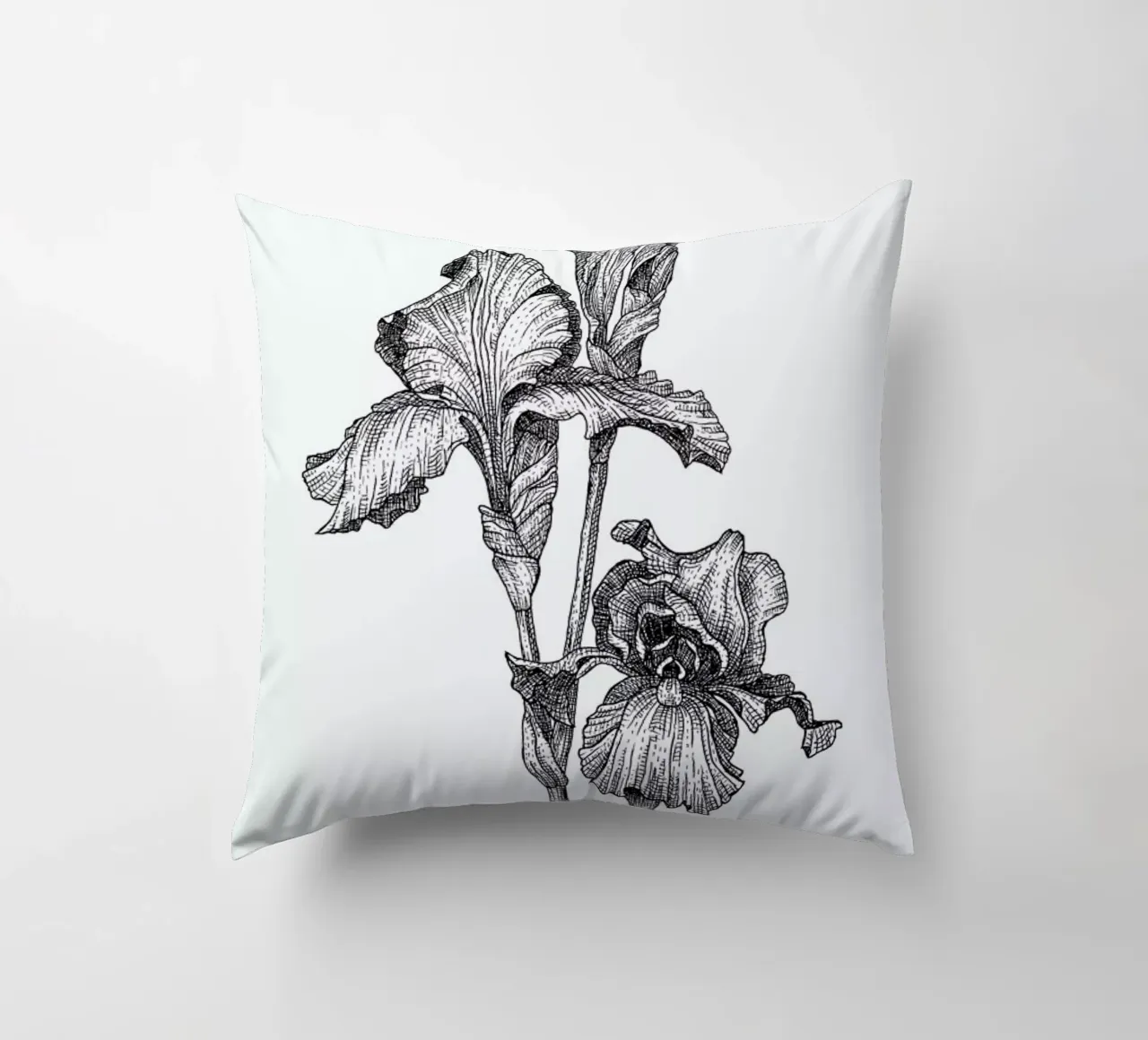 Orchids cuscino da Pen & Ink