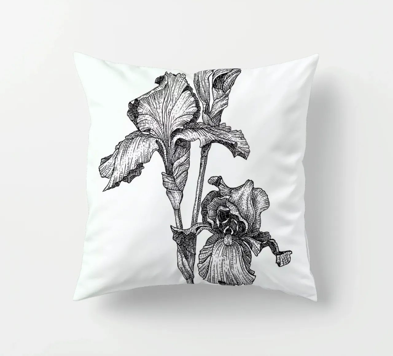 Orchids cuscino da Pen & Ink