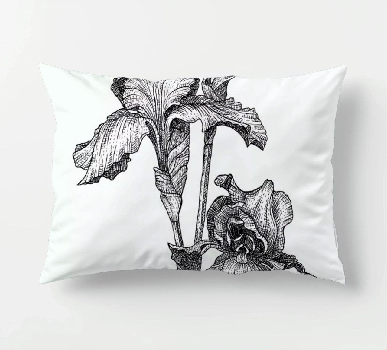 Orchids cuscino da Pen & Ink