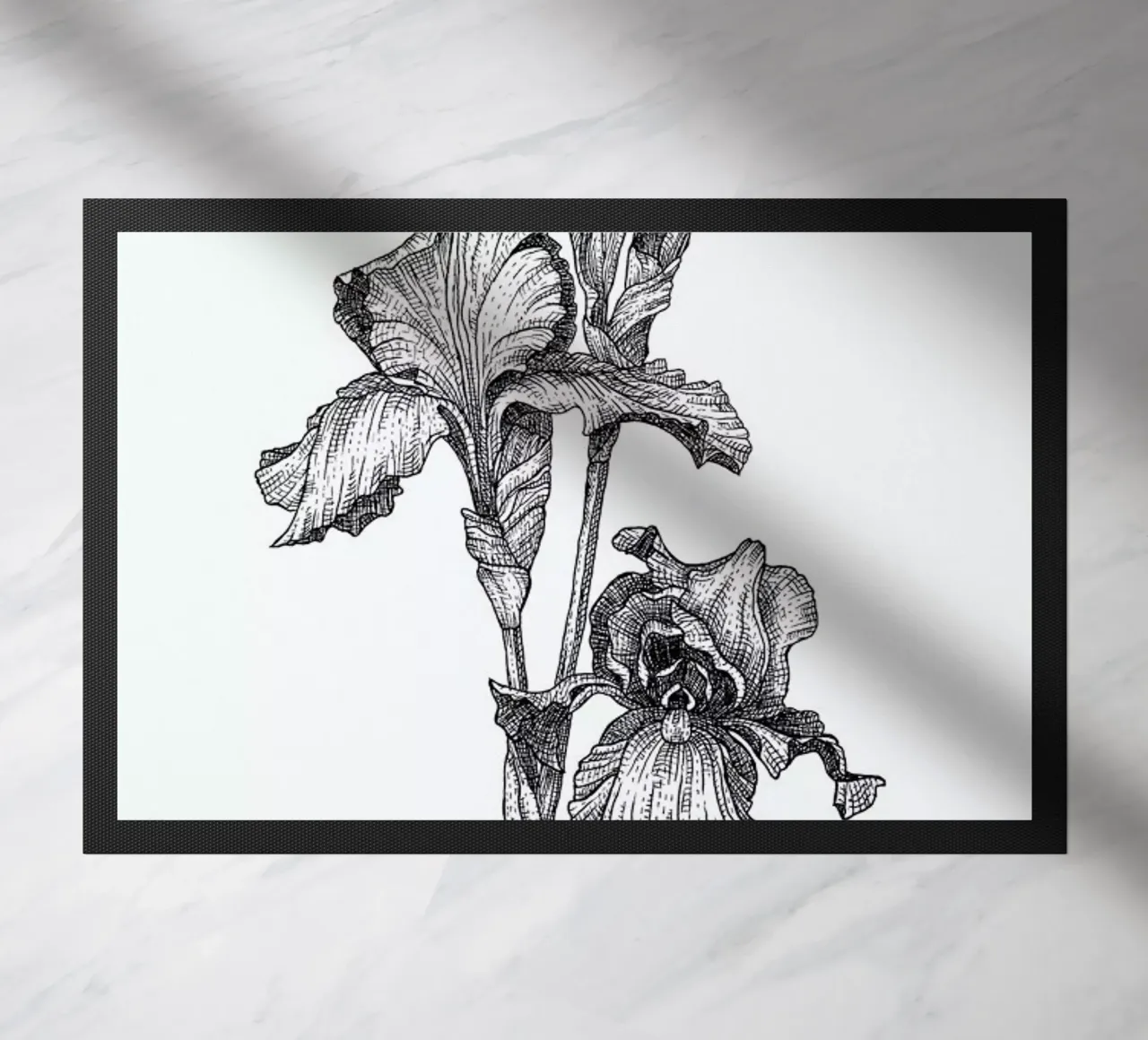 Orchids zerbino da Pen & Ink