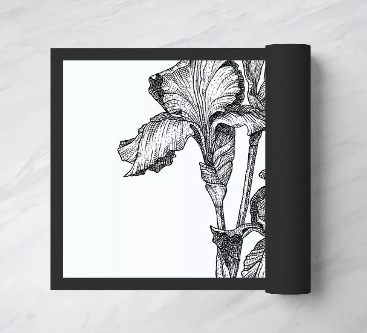 Orchids zerbino da Pen & Ink