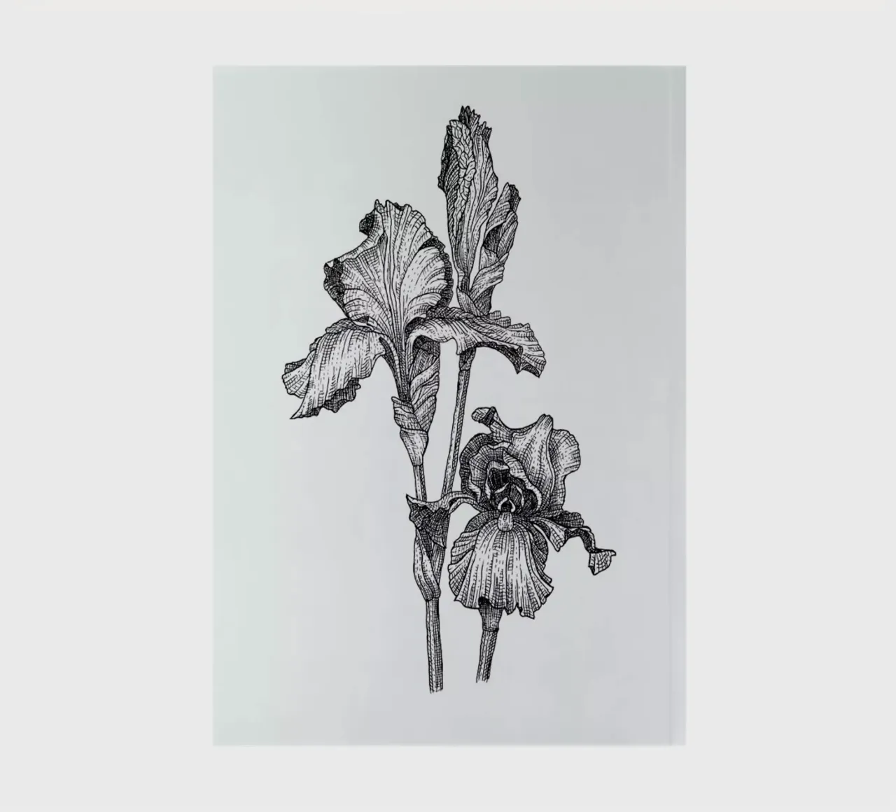 Orchids notebook by Pen & Ink