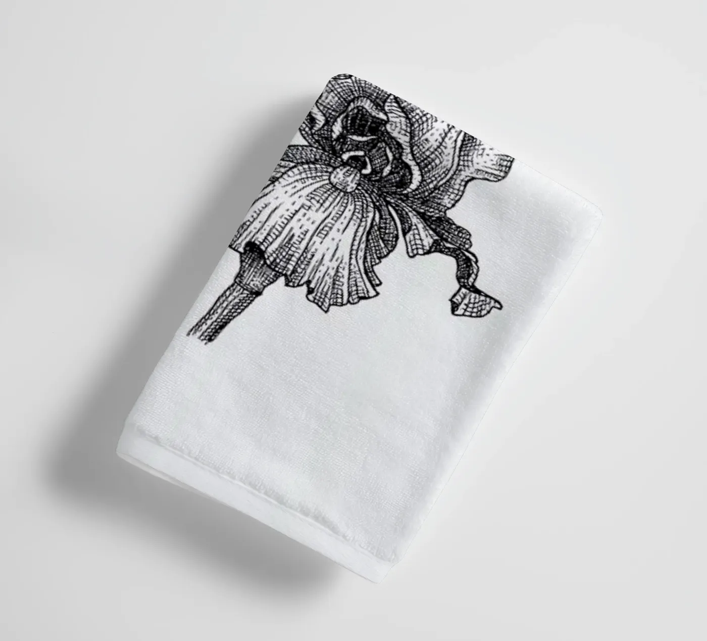 Orchids towel by Pen & Ink