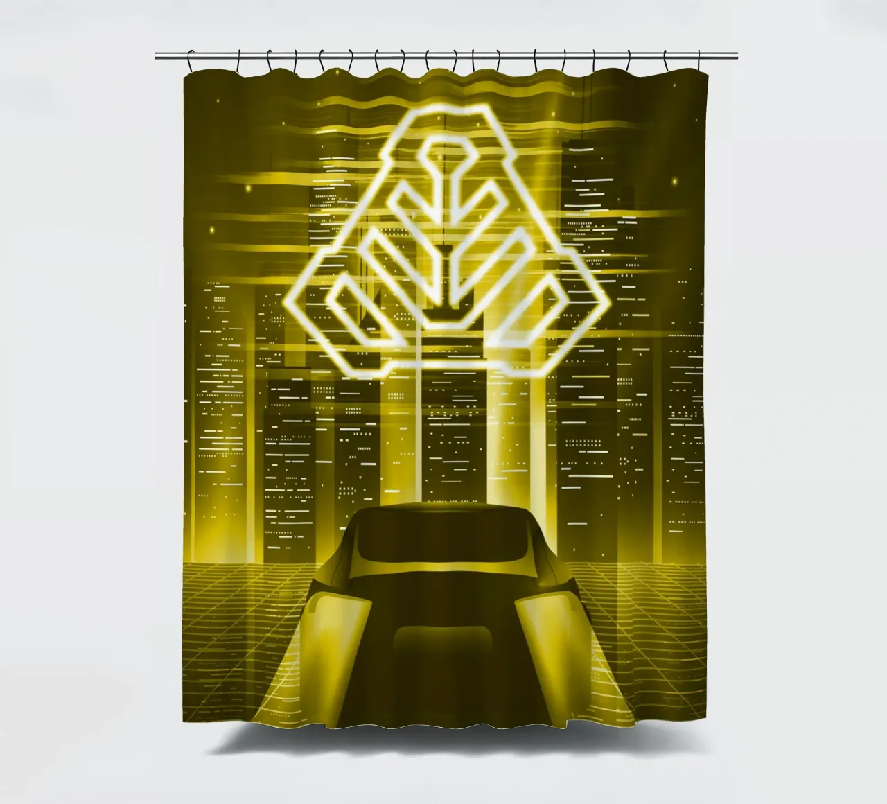 Rocket League shower curtain by CreativeStudio