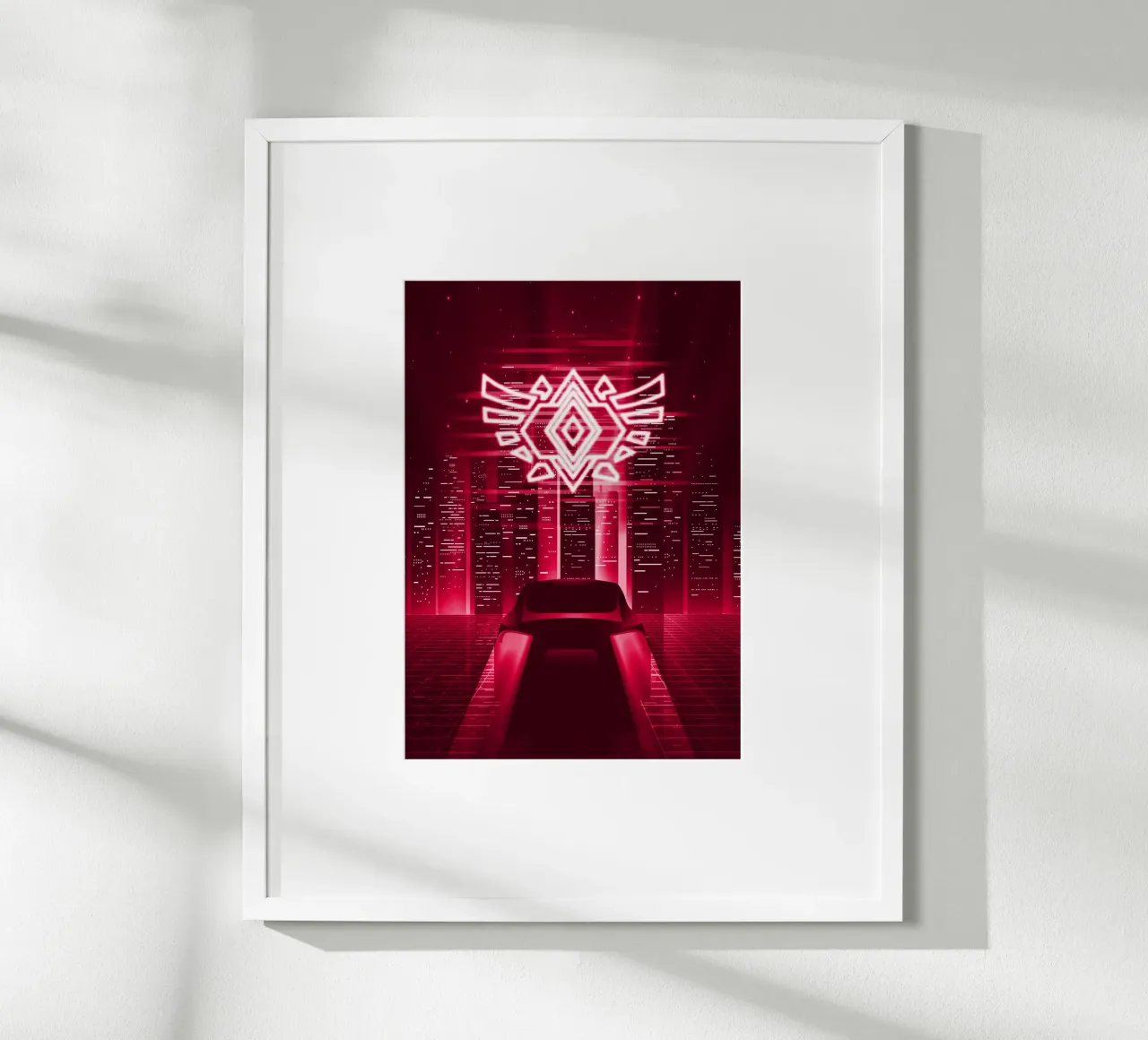 Rocket League poster con telaio in legno da CreativeStudio