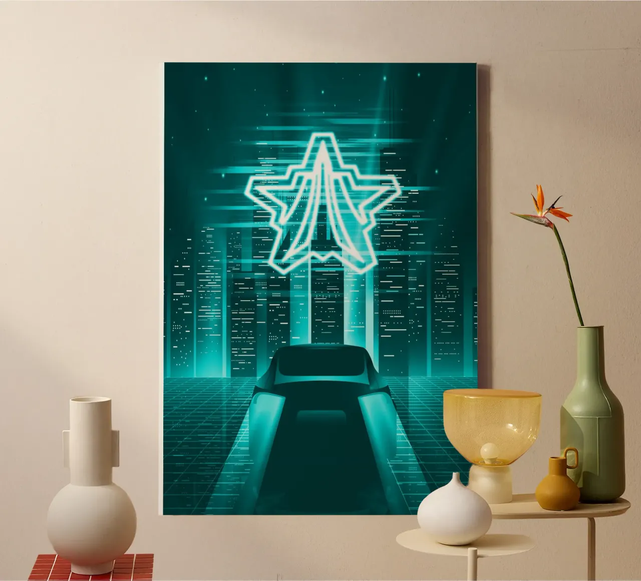 Rocket League canvas with Floater frame by CreativeStudio