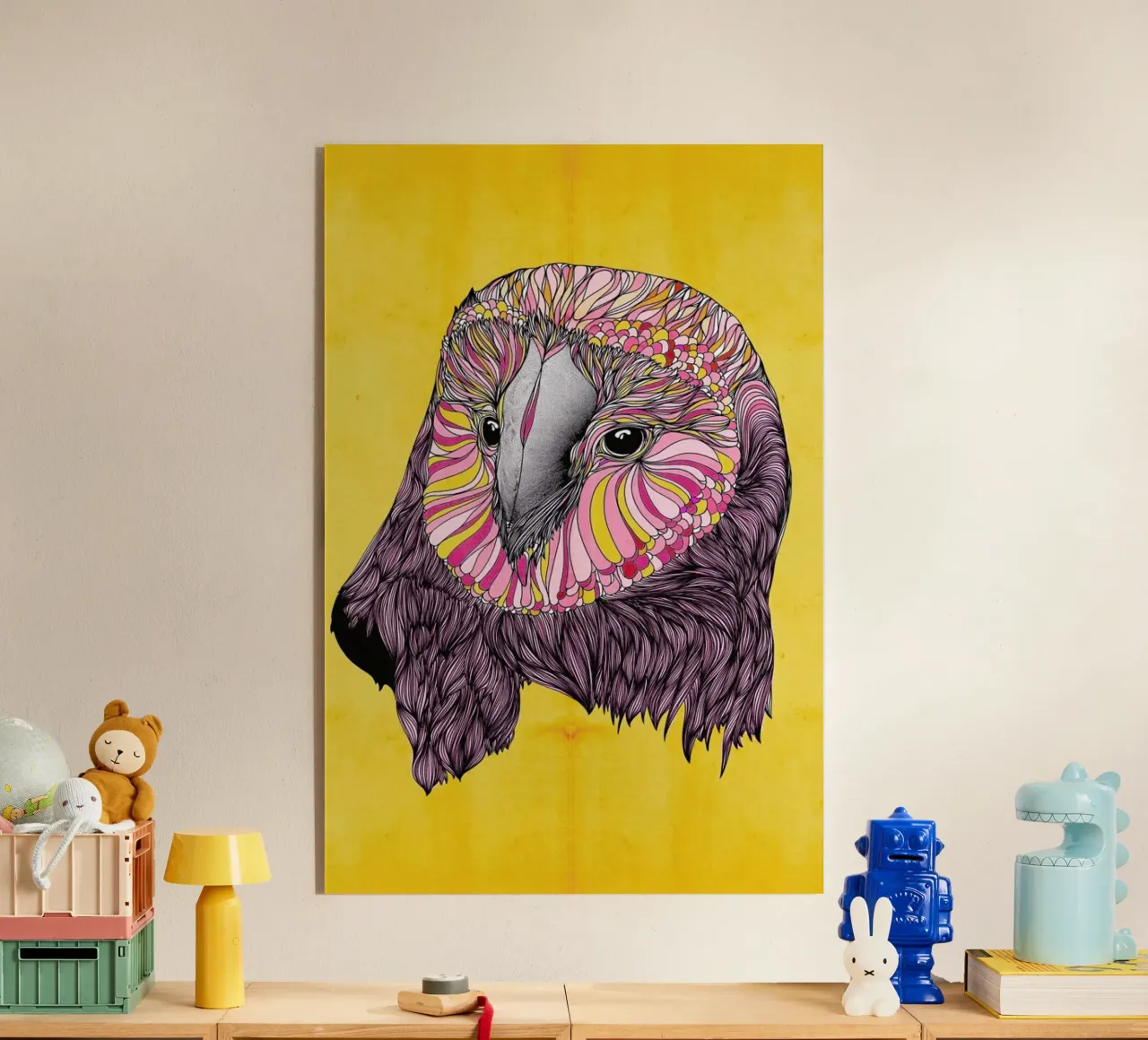 Lovely owl plexiglass da Danny Ivan