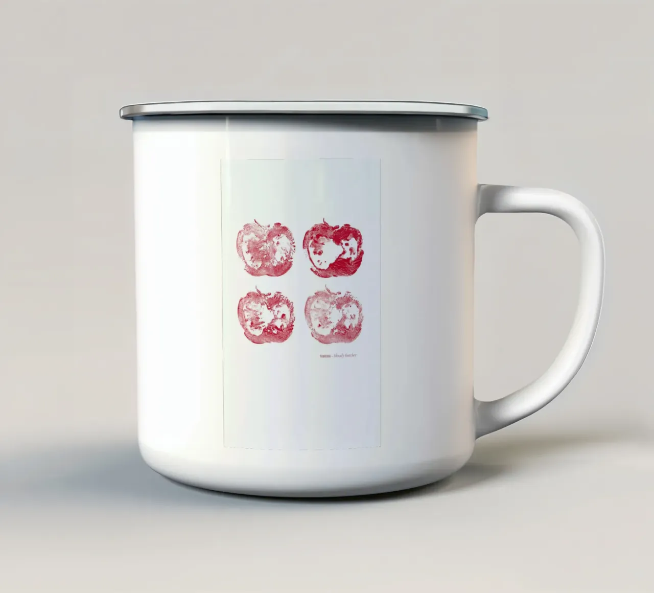 Bloody Butcher tazza in smalto da BlauMaschine