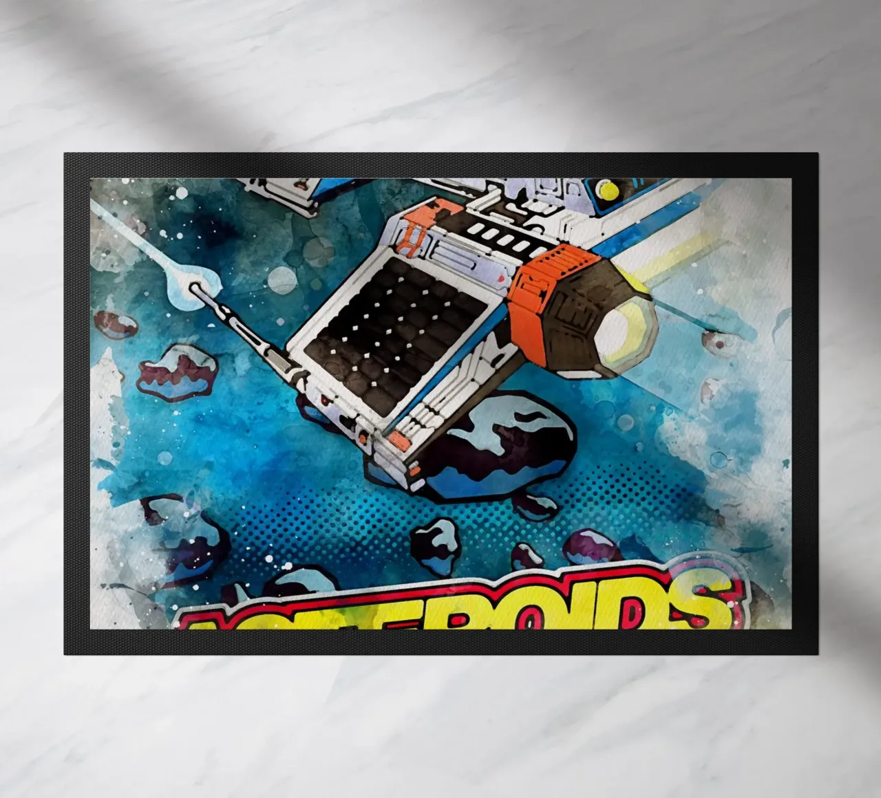 Asteroids Watercolor zerbino da CreativeStudio
